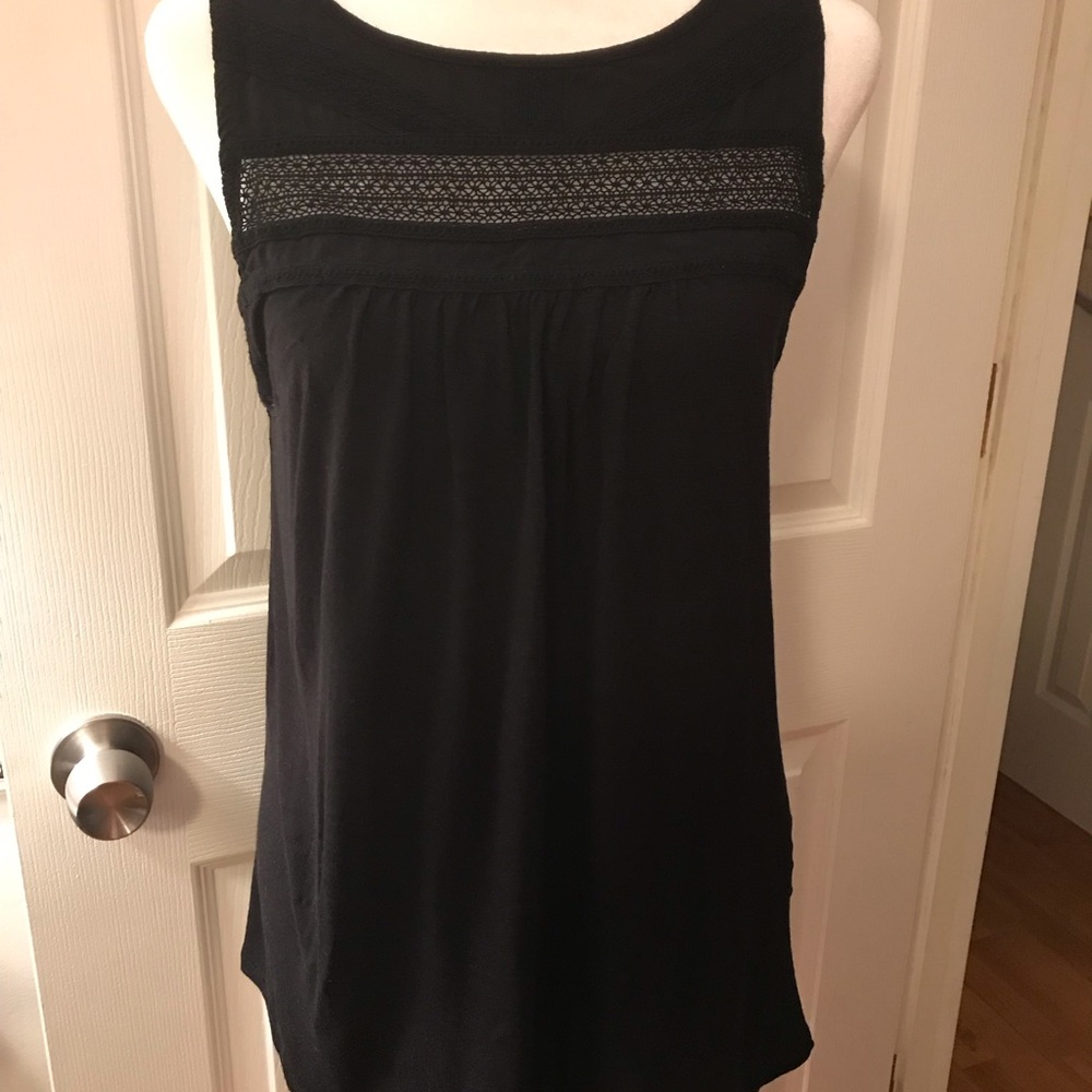 Merona Black Sleeveless Tank Top